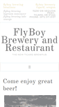 Mobile Screenshot of flyboybeer.com